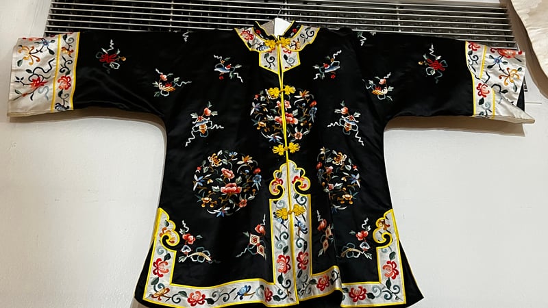 Embroidered Silk Chinese Jacket