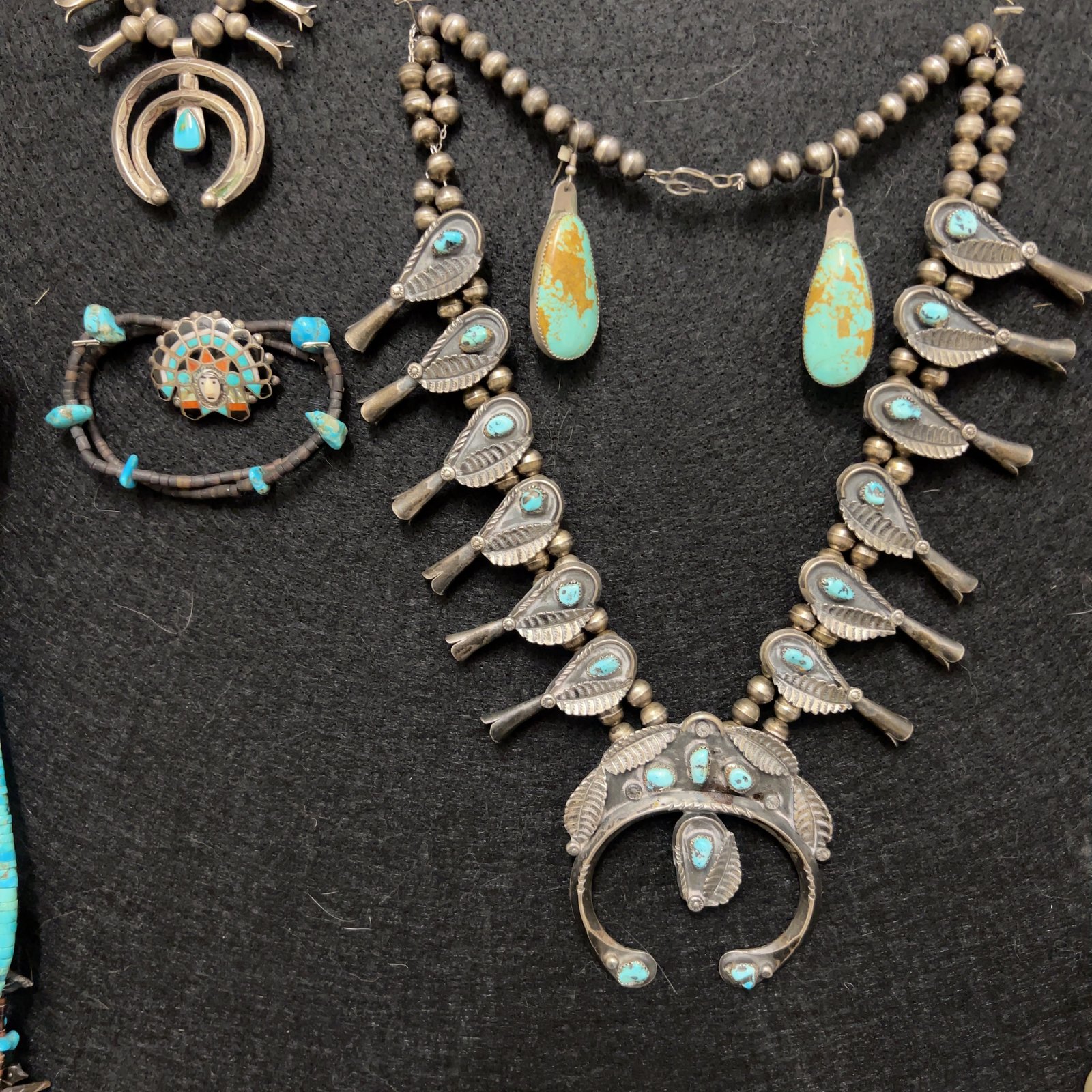Turquoise and Silver Necklace