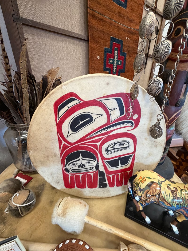 Northwest Coast Indigenous Hand Drum